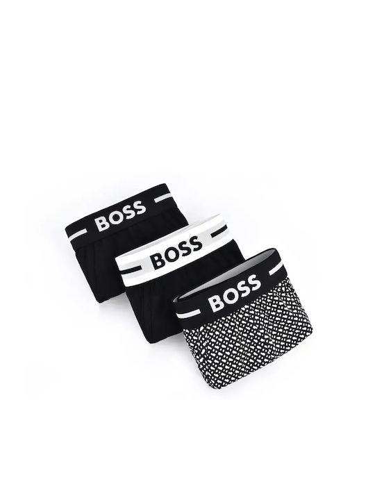 Hugo Boss Ανδρικά Σλιπ Μαύρα 3Pack