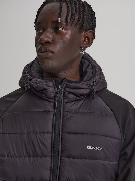 Jacke Puffer Wasserdicht Black