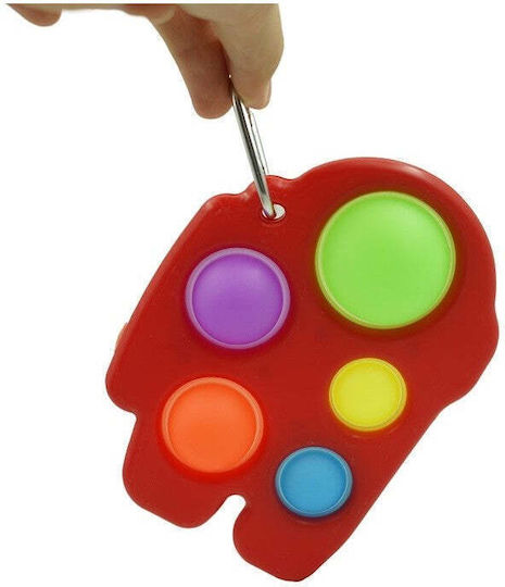 Among Us Pop it Fidget Πλαστικό Κόκκινο