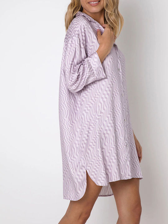 Aruelle Summer Women's Nightdress Lilac