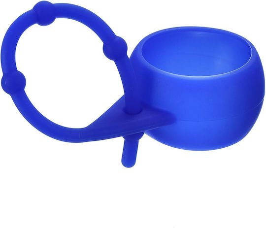 Patikil Silicone Golf Ball Grabber Keychain Blue