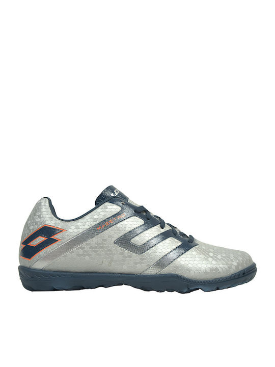 Lotto Maestro 700 V Football Shoes with Molded Cleats Silver
