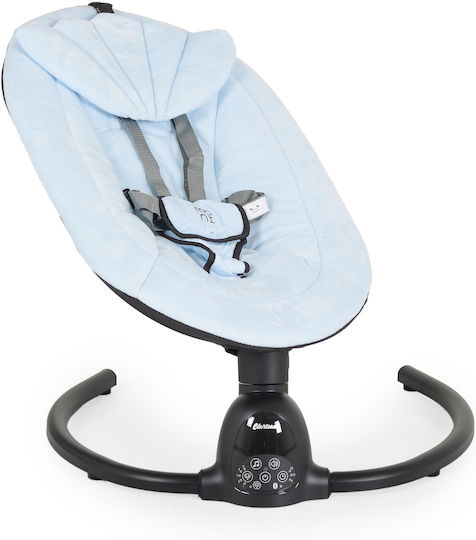 Moni Elektrisch Baby Relax Schaukel Clarissa mit Musik Blau für Kind bis 9kg