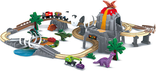 Hape Set with Train made of Wood for 3+ years+ Years