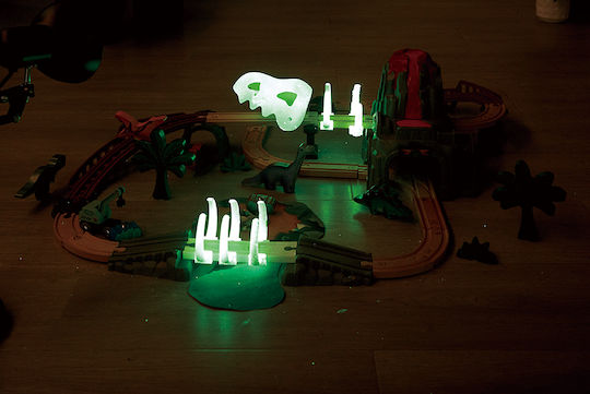Hape Set with Train made of Wood for 3+ years+ Years