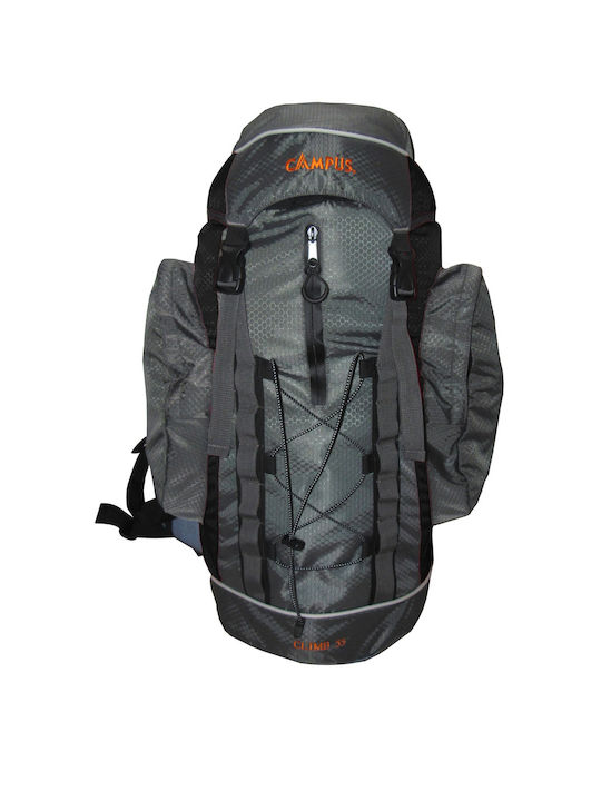 Campus Waterproof Mountaineering Backpack 55lt Black