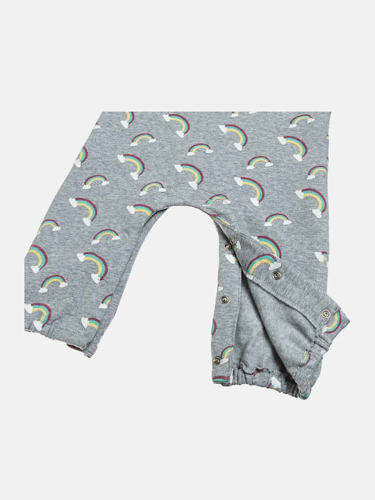 Alouette Tender Comforts Baby Bodysuit Set Long-Sleeved Gray 2pcs