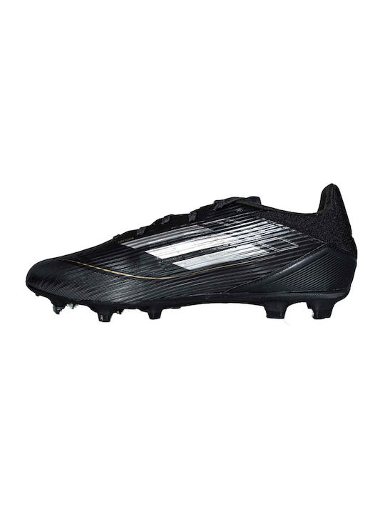 Adidas League FG/MG Low Football Shoes with Cleats Black