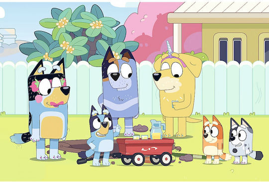 Trefl 100 Bluey Puzzle The Wonderful World of Bluey