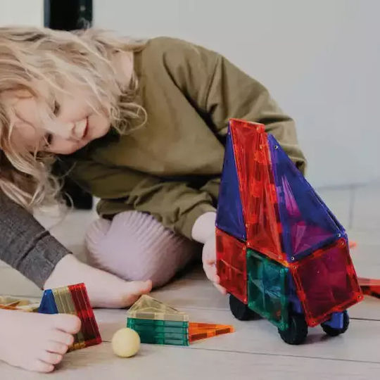 Cleverclixx Magnetisches Bau- und Konstruktionsspielzeug Für Kinder Ab 3 Jahren