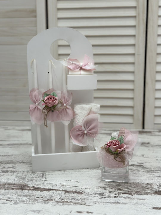 Carousel Flowers Baptism Set with Flowers Theme