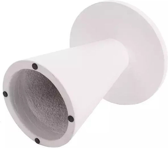 Masa pentru spații exterioare mici de ciment Alb 45x45cm