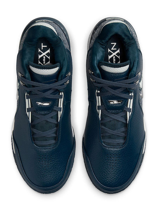 LeBron NXXT Gen AMPD Ниски Баскетболни обувки Armory Navy / Sail / Metallic Silver / Light Silver