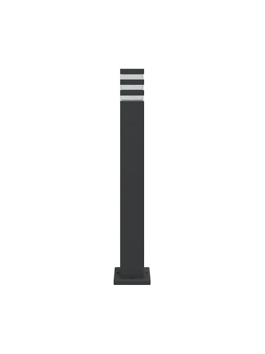 vidaXL Outdoor Floor Lamp Small Post 11W IP44 for E27 Socket Black