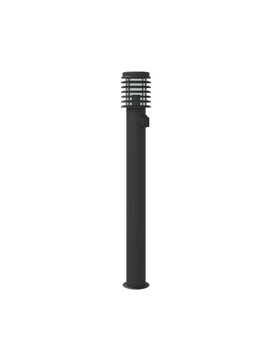 vidaXL Φωτιστικό Κολωνάκι Εξωτερικού Χώρου 40W IP44 για Ντουί E27 Μαύρο