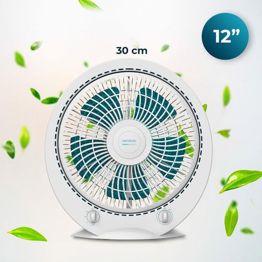 Cecotec EnergySilence 4500 Мощност Кутиен Вентилатор 45W Бял