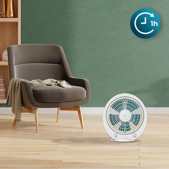 Cecotec EnergySilence 4500 Мощност Кутиен Вентилатор 45W Бял