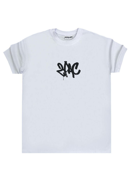 Gang Clothing Tricou Alb Bumbac