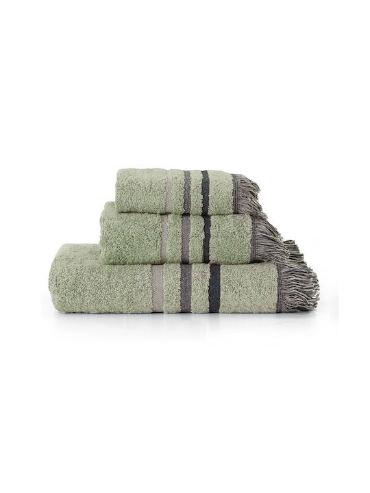 Borea 3pc Bath Towel Set Jill Mint