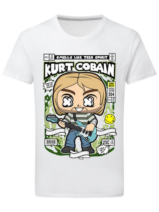 Kurt Cobain T-shirt White