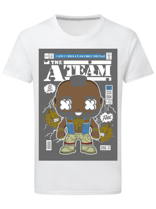 Mr T T-shirt White