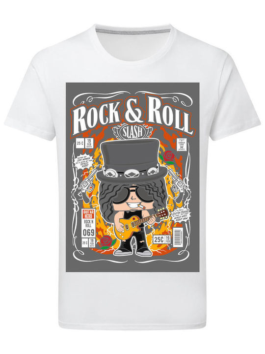 Pop Culture Slash T-shirt White