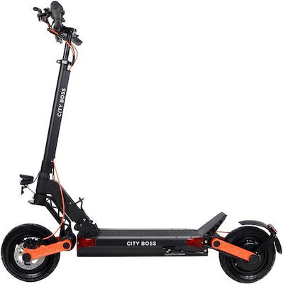 City Boss Electric Scooter with 25km/h Max Speed and 45km Autonomy in Black Color