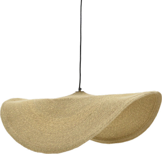 Inart Natural Κρεμαστό Φωτιστικό Μπεζ 90x90x129εκ. Inart Natural Κρεμαστό Φωτιστικό Μπεζ 90x90x129εκ.