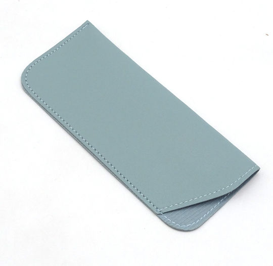 Techsuit Slim Brillentaschen Weiche Hellblaue