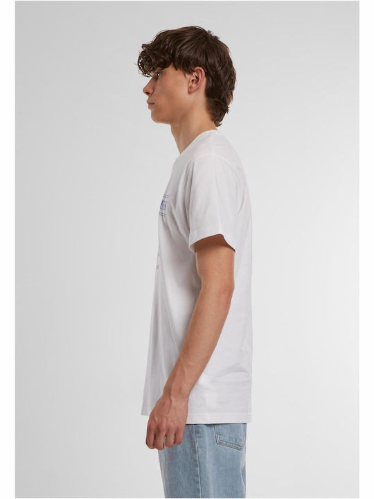 Mister Tee Health & Wellness T-shirt Λευκό Βαμβακερό