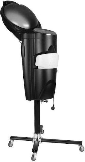 Gabbiano Professional Wheeled Salon Spa Furniture Active Ozone Sauna Black 700watt 0133171