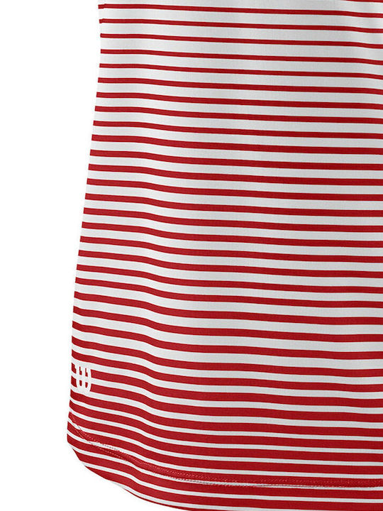 Wilson Team WRA769804 Women's Red Tennis Blouse