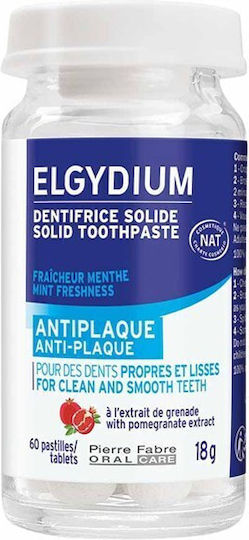 Elgydium Antiplaque Οδοντόκρεμα κατά της Πλάκας 60 ταμπλέτες