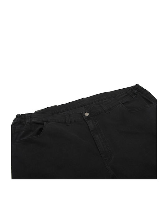 Stefansxxl Men's Trousers Elastic Black