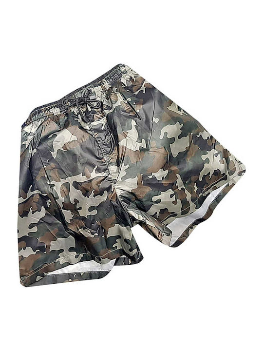 Herren Badebekleidung Shorts Khaki Tarnfarben