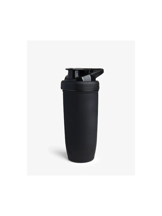 SmartShake Reforce Shaker Πρωτεΐνης 900ml Ανοξείδωτο Μαύρο