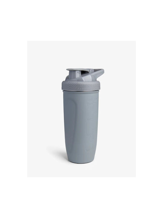SmartShake Stainless Steel Protein Shaker 900ml Gray
