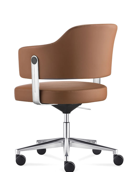 ErgoAction Lauren Office Chair With Tan Arms