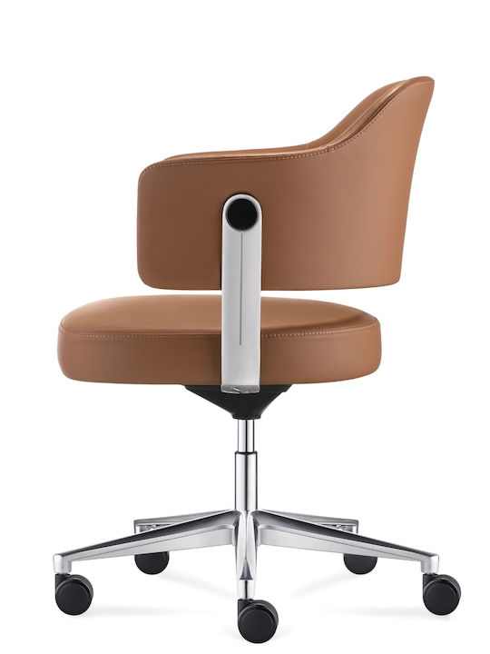 ErgoAction Lauren Office Chair With Tan Arms