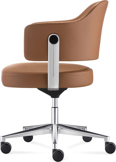 ErgoAction Lauren Office Chair With Tan Arms