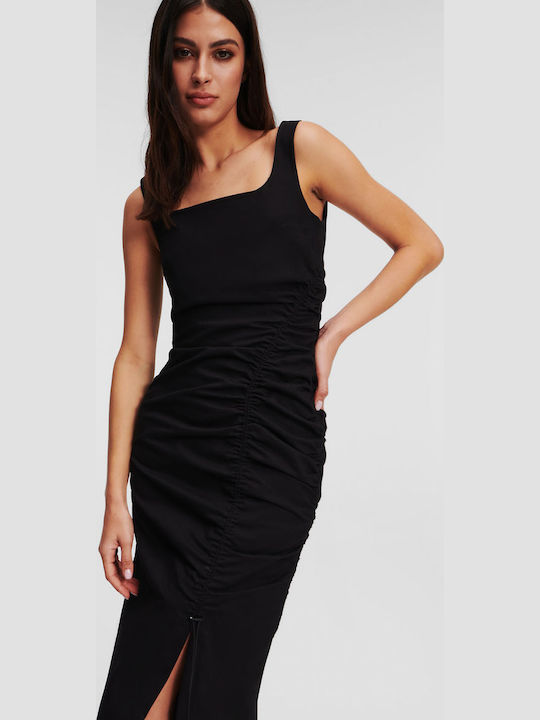 Summer Midi Dress Black