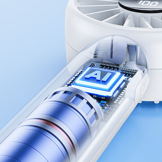 Techsuit CT-110 Ανεμιστηράκι Χειρός USB Μπλε