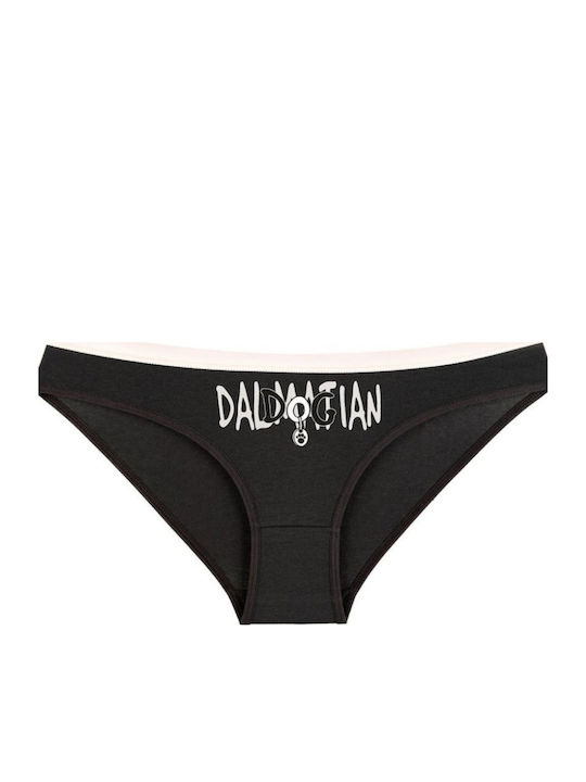 Dalmatian Βαμβακερά Femei Slip MultiPack Grey/Black/Pink