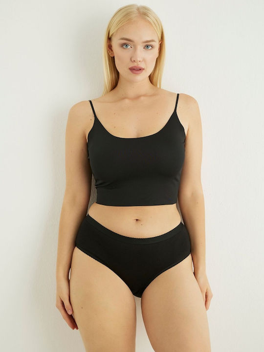 Femeie Slip Negru
