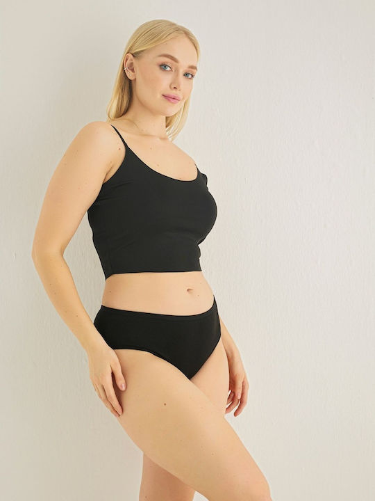 Femeie Slip Negru