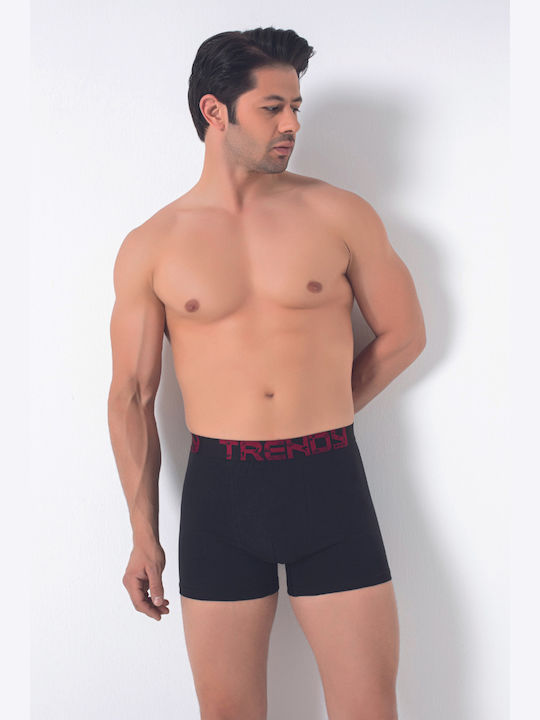Ανδρικά Μποξεράκια Μαύρα 4Pack