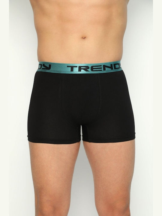 Herren Boxershorts Turquoise 1Packung