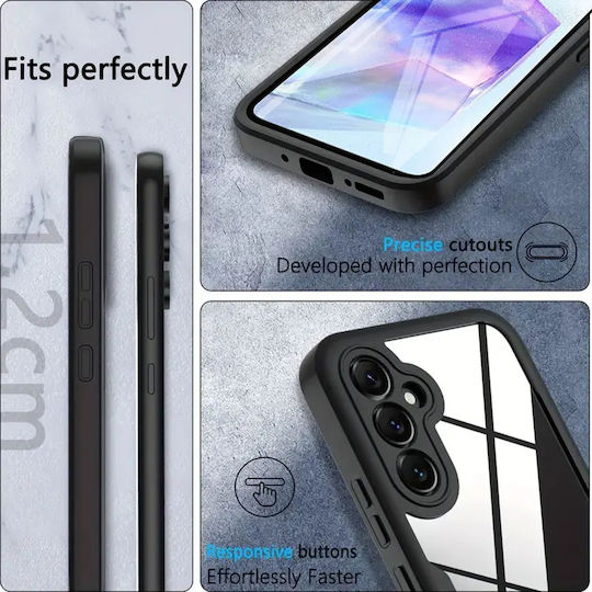 Techsuit ColorVerse 360 Full Cover Σιλικόνης Ροζ (Galaxy A35)