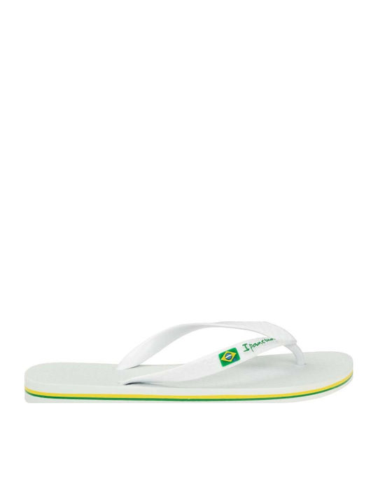 Classic Brazil II Herren Flip Flops Weiße