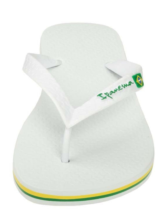Classic Brazil II Herren Flip Flops Weiße